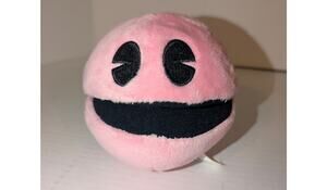 Ms. PacMan Battle Royale SOFT PINK Video Game 7" Plush STUFFED ANIMAL TOY